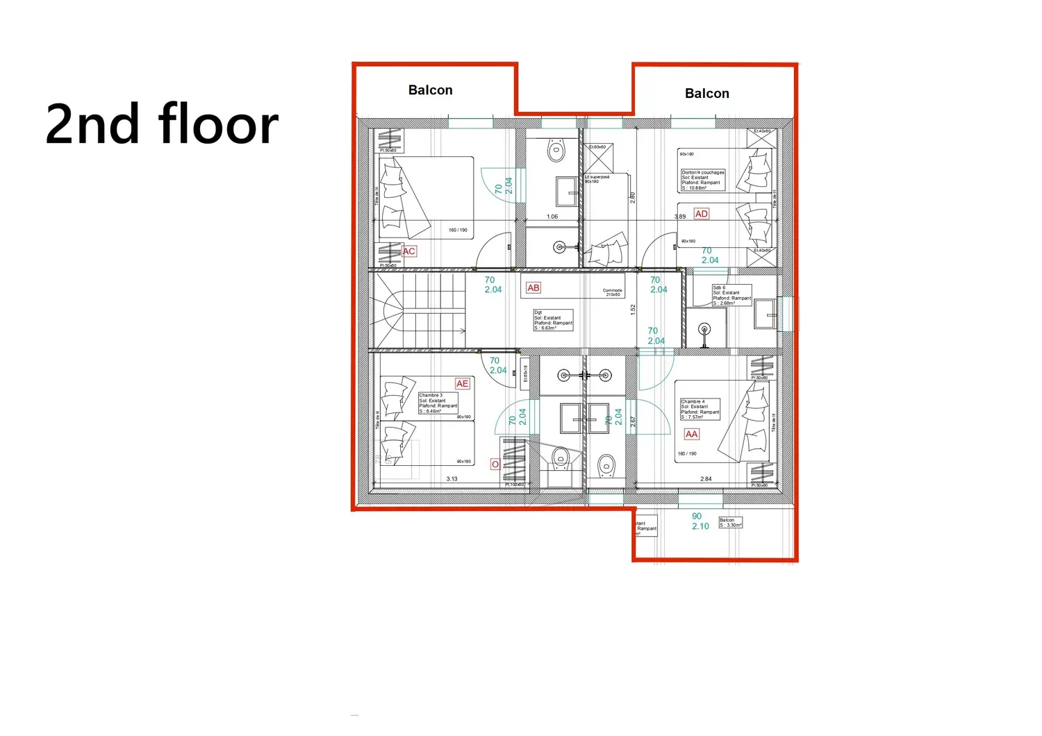 Louisa — floor plan 3